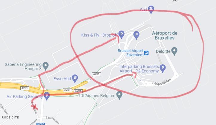 زافنتم K&Y Suite 1 Brussels Airport 500M! المظهر الخارجي الصورة